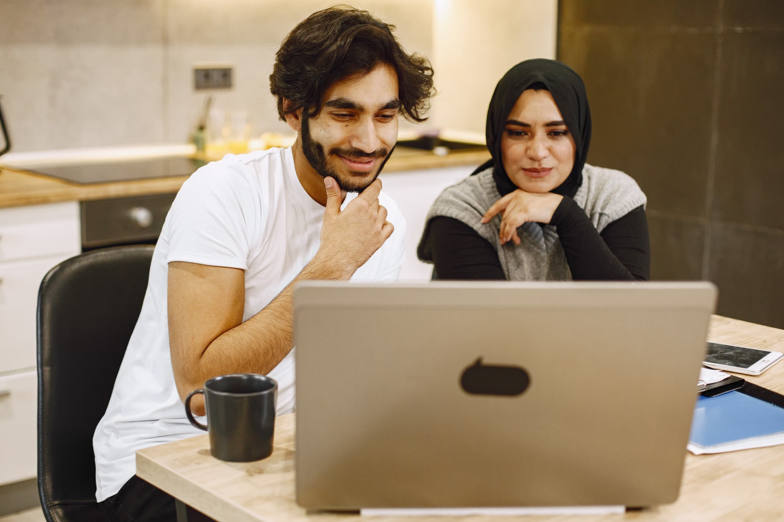 An enterprise team in a working session